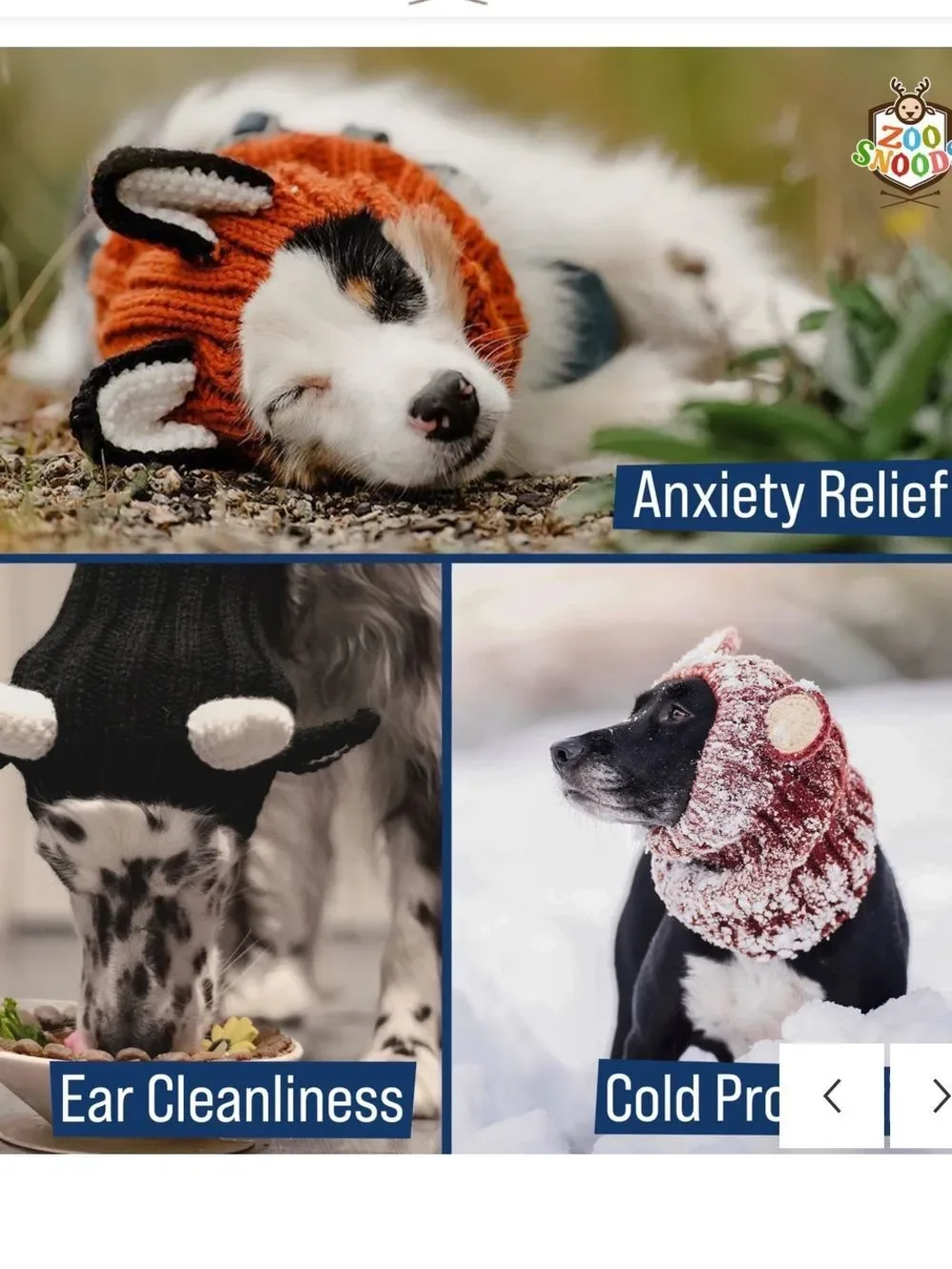 Zoo snoods - Rooster size large -New with tags